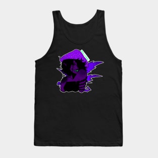 Trippy Mushroom Fairy SFW Tank Top